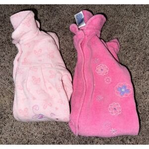 Just One You /Carter's Child of Mine Terry‎ Cloth Snap Front Sleeper 3M & Large